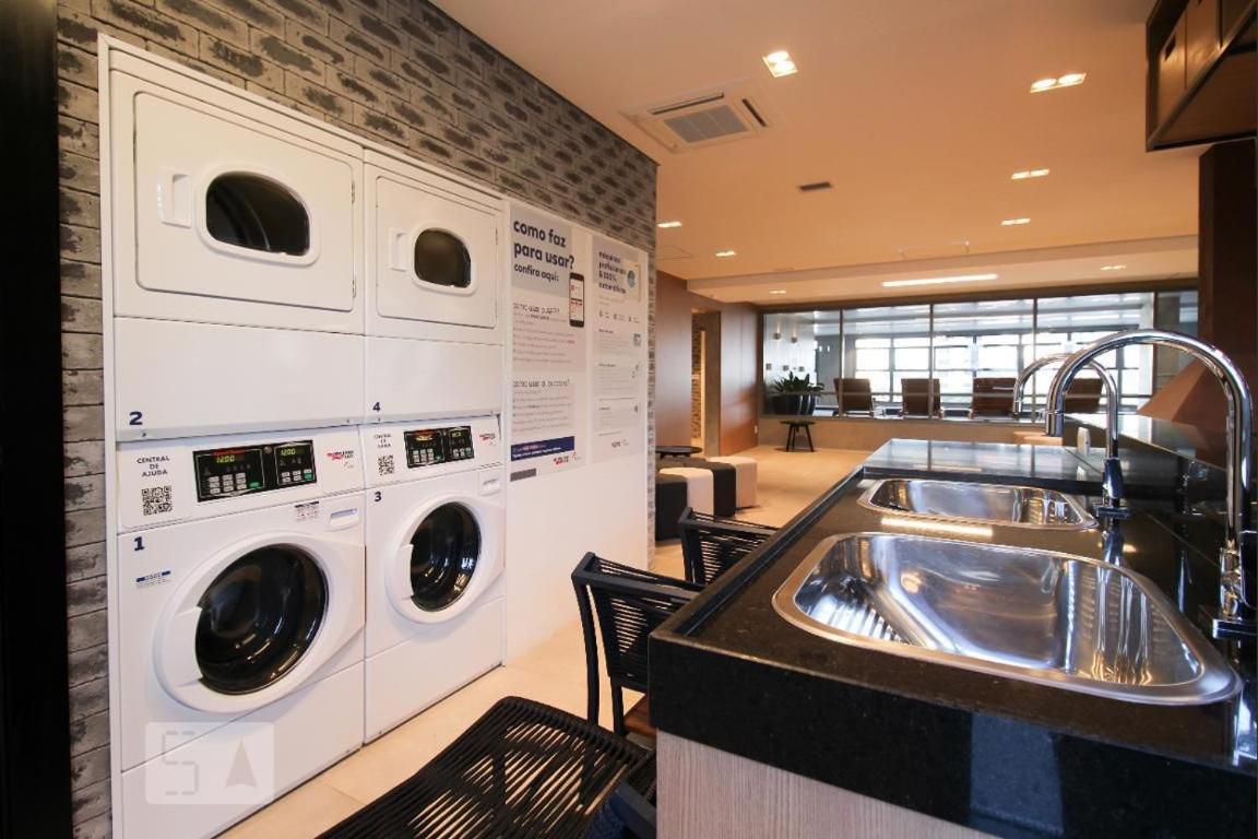 Studios No Melhor Ponto De Moema Garagem Lazer E Metro Perto Wifi Gratis ساو باولو المظهر الخارجي الصورة